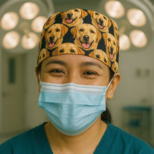 Load image into Gallery viewer, Crazy Face Pattern Scrub Cap