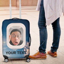 Load image into Gallery viewer, Airplane Window Luggage Wrap
