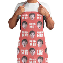 Load image into Gallery viewer, Face with Texts Waterproof Apron