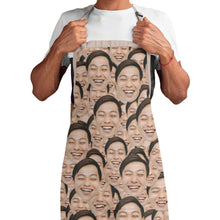 Load image into Gallery viewer, Crazy Face Pattern Waterproof Apron