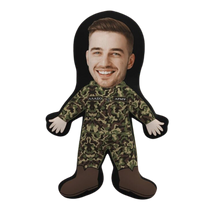 Load image into Gallery viewer, Armed Forces Human Doll Pillow