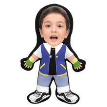 Load image into Gallery viewer, Cartoon Character Human Doll Pillow