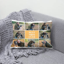 Load image into Gallery viewer, Best Mom Ever Collage Bed Pillow
