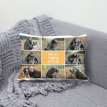 Load image into Gallery viewer, Best Mom Ever Collage Bed Pillow