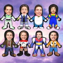Load image into Gallery viewer, Cartoon Character Human Doll Pillow