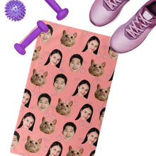 Load image into Gallery viewer, Face Pattern Gym or Hand Towel