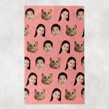 Load image into Gallery viewer, Face Pattern Gym or Hand Towel