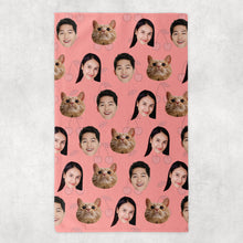 Load image into Gallery viewer, Face Pattern Gym or Hand Towel