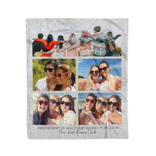 Load image into Gallery viewer, Friendship Gallery of Five Fleece Blanket