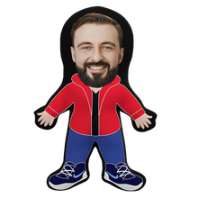 Load image into Gallery viewer, Men's Clothing Human Doll Pillow