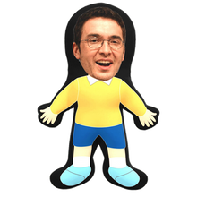 Load image into Gallery viewer, Cartoon Character Human Doll Pillow