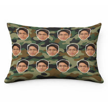 Load image into Gallery viewer, Face Pattern Bed Pillow