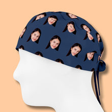 Load image into Gallery viewer, Face Pattern Scrub Cap