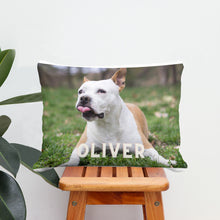 Load image into Gallery viewer, Photo with Name Bed Pillow