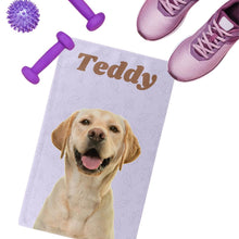Load image into Gallery viewer, Portrait with Text Gym or Hand Towel