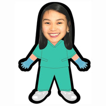 Load image into Gallery viewer, Profession Human Doll Pillow