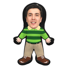 Load image into Gallery viewer, Cartoon Character Human Doll Pillow