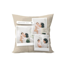Load image into Gallery viewer, Caption Gallery of Three Throw Pillow