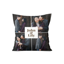 Load image into Gallery viewer, Couple Gallery of Four Throw Pillow