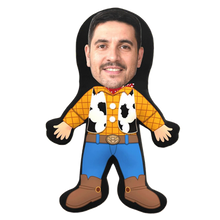 Load image into Gallery viewer, Cartoon Character Human Doll Pillow