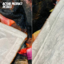 Load image into Gallery viewer, Colorblock Pattern Fleece Blanket