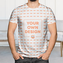 Load image into Gallery viewer, Your Own Design Men's T-shirt