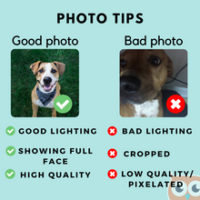 Load image into Gallery viewer, Face with Text Bed Pillow