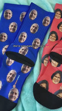 Load and play video in Gallery viewer, Crazy Heads Crew Socks