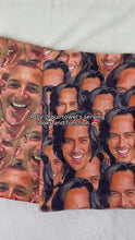 Load and play video in Gallery viewer, Crazy Face Beach Towel
