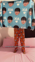 Load and play video in Gallery viewer, Couple Gallery of Three Fleece Blanket