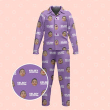 Load image into Gallery viewer, Face with Texts Kids' Pajamas