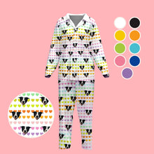 Load image into Gallery viewer, Hearts Women's Long Sleeve Pajama