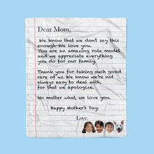 Load image into Gallery viewer, Letter Blanket