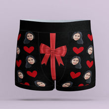 Load image into Gallery viewer, Gift with Face Pattern Boxer Briefs