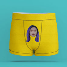 Load image into Gallery viewer, Portrait Face Boxer Briefs