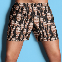 Load image into Gallery viewer, Crazy Face Cotton Shorts