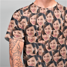 Load image into Gallery viewer, Crazy Face Pattern Men's T-shirt