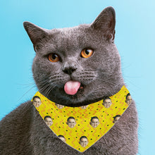 Load image into Gallery viewer, Face Pattern Pet Bandana