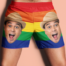 Load image into Gallery viewer, Portrait Face Cotton Shorts