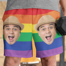 Load image into Gallery viewer, Portrait Face Cotton Shorts