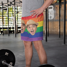 Load image into Gallery viewer, Portrait Face Cotton Shorts