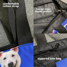 Load image into Gallery viewer, Portrait Face Tote Bag