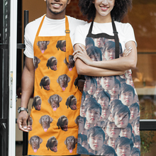 Load image into Gallery viewer, Face with Texts Waterproof Apron