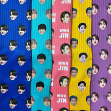 Load image into Gallery viewer, Face Pattern Crew Socks
