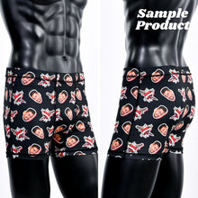 Load image into Gallery viewer, Face with Texts Boxer Briefs