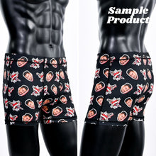 Load image into Gallery viewer, Zoomed Face Pattern Boxer Briefs
