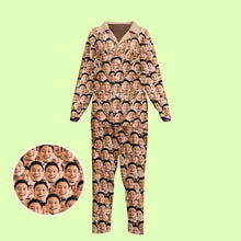 Load image into Gallery viewer, Crazy Face Women's Long Sleeve Pajama