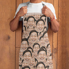 Load image into Gallery viewer, Crazy Face Pattern Waterproof Apron