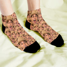 Load image into Gallery viewer, Crazy Heads Low Cut Socks