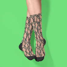 Load image into Gallery viewer, Crazy Heads Crew Socks